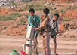 Children at waterhole
